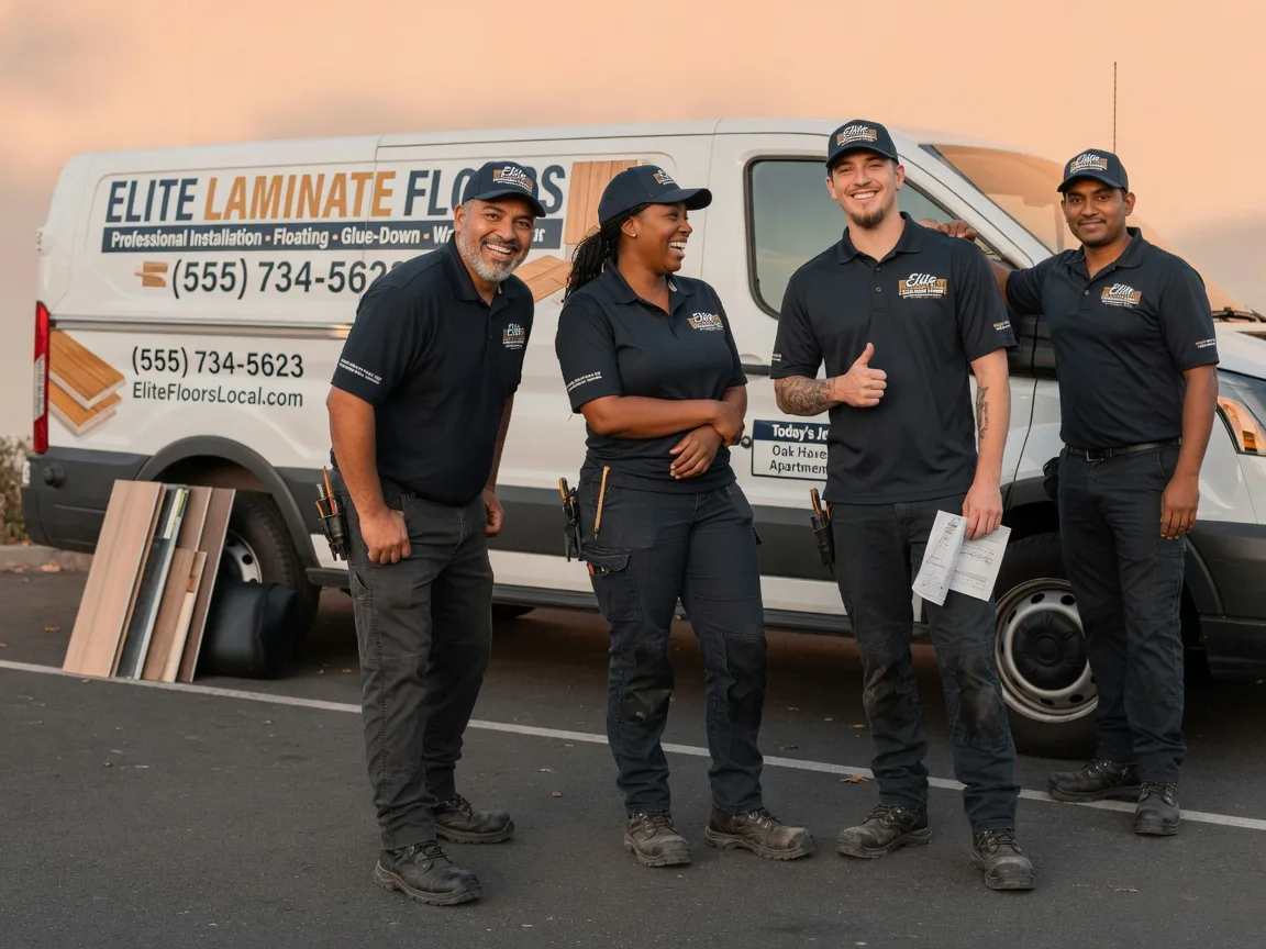 Laminate flooring installation company in Enloe, TX